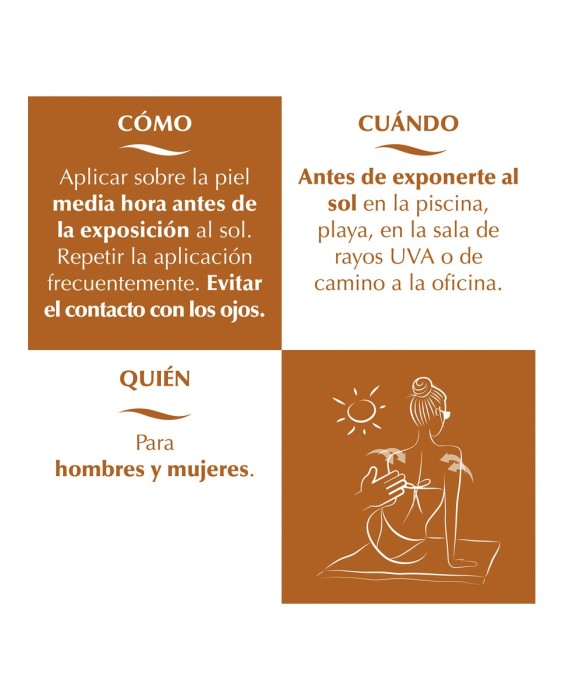 Crema Spf30 Acelerador Bronceado Elifexir Piel Canela Elifexir