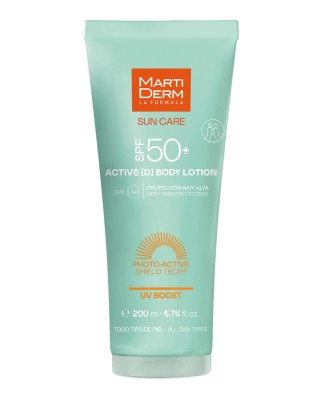 Martiderm Active D SPF50+ 200мл солнцезащитный лосьон