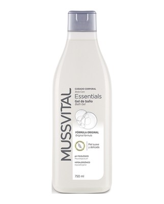 Gel de baño Essentials Original 750 ml Mussvital