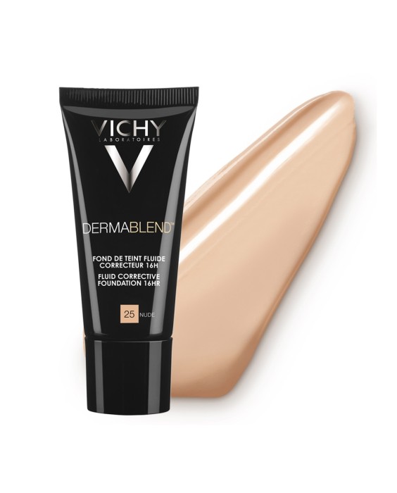 Fondo de Maquillaje Vichy Dermablend Fluido Corrector Alta Cobertura 16H Vichy