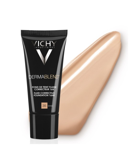 Fondo de Maquillaje Vichy Dermablend Fluido Corrector Alta Cobertura 16H Vichy