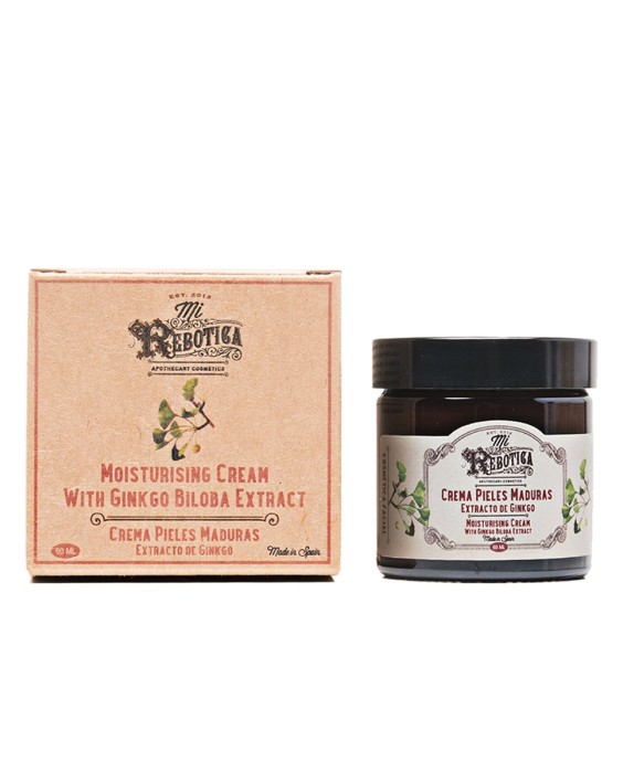 Crema hidratante extracto ginkgo piel madura 60ml Mi Rebotica