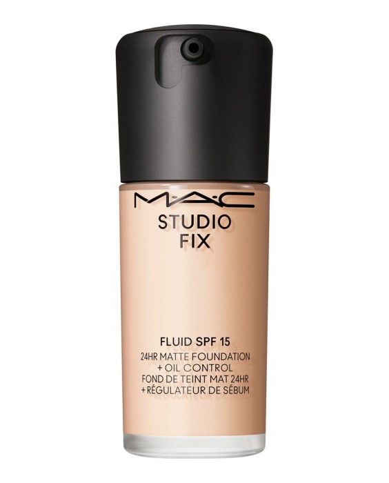 Base de maquillaje mate Studio Fix Fluid SPF15 control de grasa y brillos M.A.C.