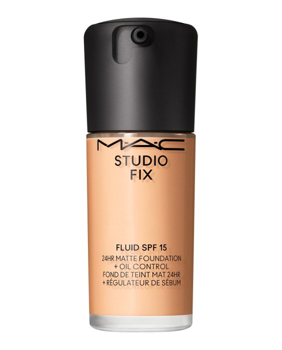 Base de maquillaje mate Studio Fix Fluid SPF15 control de grasa y brillos M.A.C.