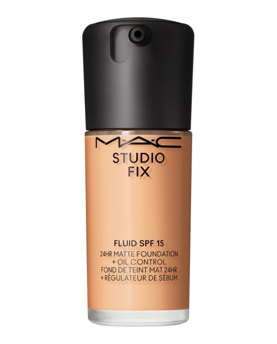 Base de maquillaje mate Studio Fix Fluid SPF15 control de grasa y brillos M.A.C.