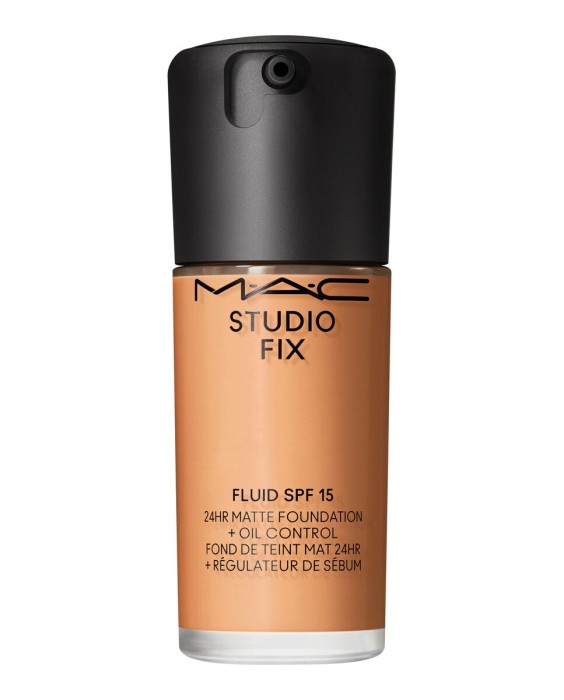 Base de maquillaje mate Studio Fix Fluid SPF15 control de grasa y brillos M.A.C.