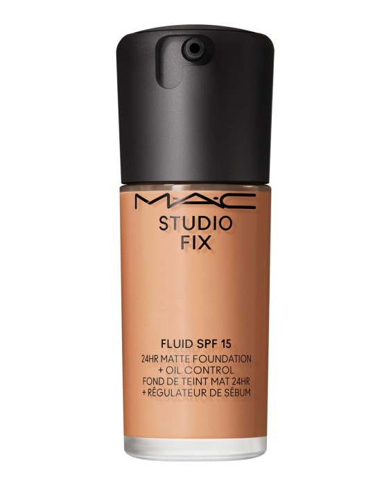 Base de maquillaje mate Studio Fix Fluid SPF15 control de grasa y brillos M.A.C.