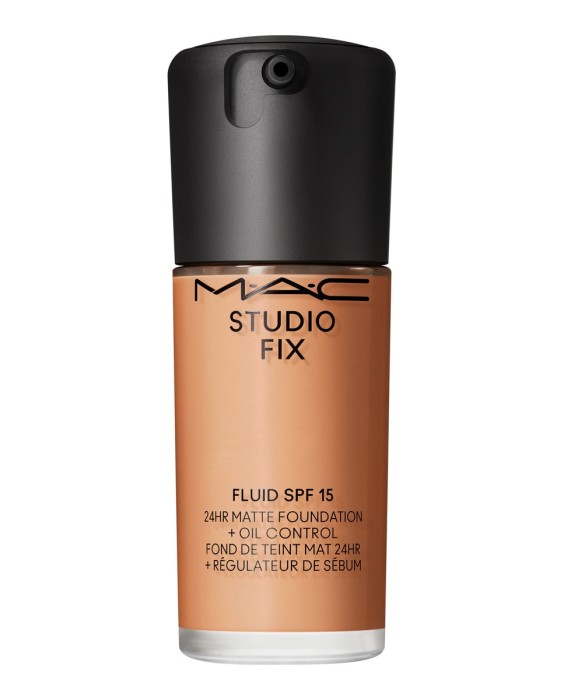 Base de maquillaje mate Studio Fix Fluid SPF15 control de grasa y brillos M.A.C.