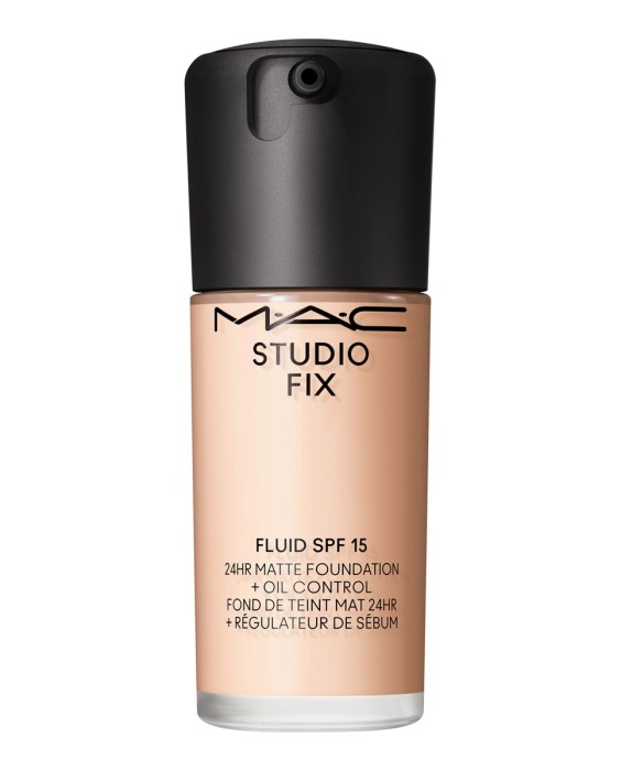 Base de maquillaje mate Studio Fix Fluid SPF15 control de grasa y brillos M.A.C.