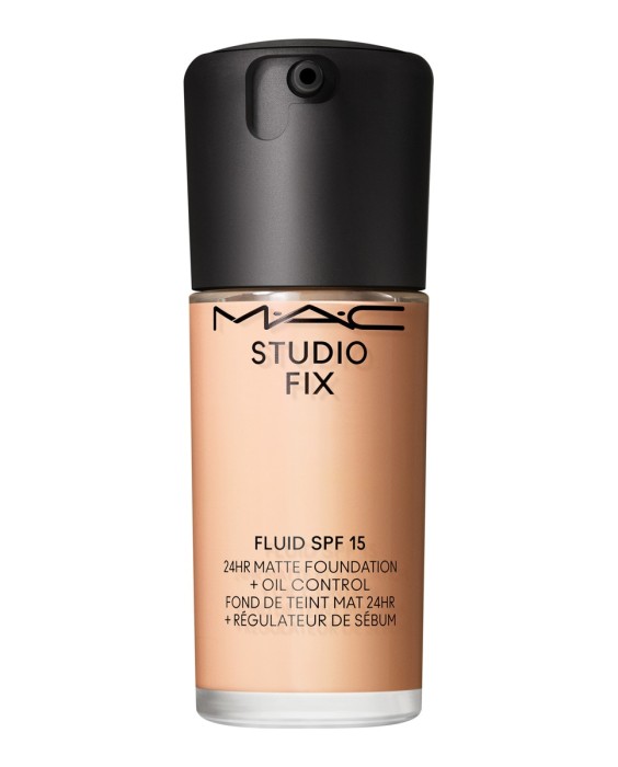 Base de maquillaje mate Studio Fix Fluid SPF15 control de grasa y brillos M.A.C.