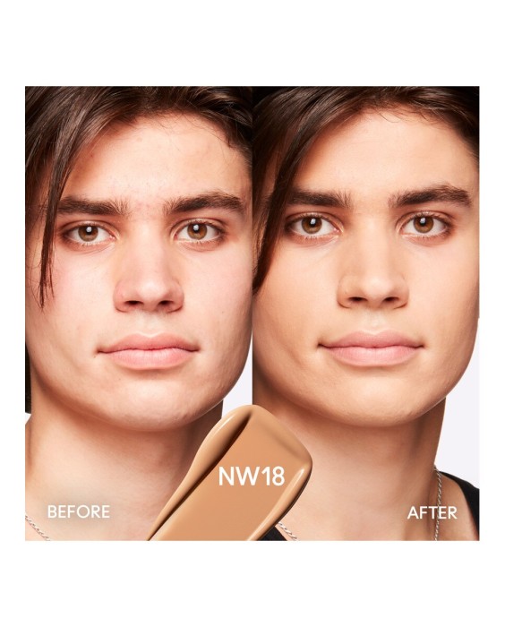 Base de maquillaje mate Studio Fix Fluid SPF15 control de grasa y brillos M.A.C.