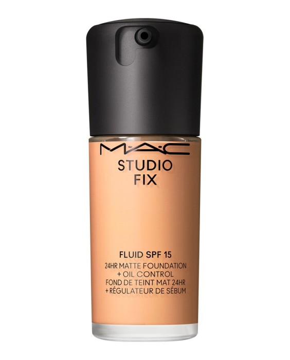 Base de maquillaje mate Studio Fix Fluid SPF15 control de grasa y brillos M.A.C.