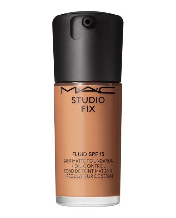 Base de maquillaje mate Studio Fix Fluid SPF15 control de grasa y brillos M.A.C.