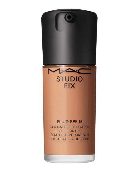 Base de maquillaje mate Studio Fix Fluid SPF15 control de grasa y brillos M.A.C.