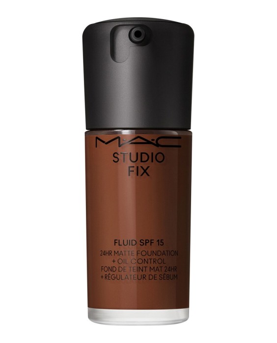 Base de maquillaje mate Studio Fix Fluid SPF15 control de grasa y brillos M.A.C.