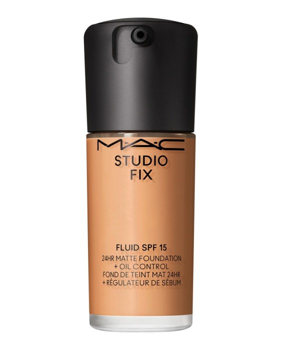 Base de maquillaje mate Studio Fix Fluid SPF15 control de grasa y brillos M.A.C.