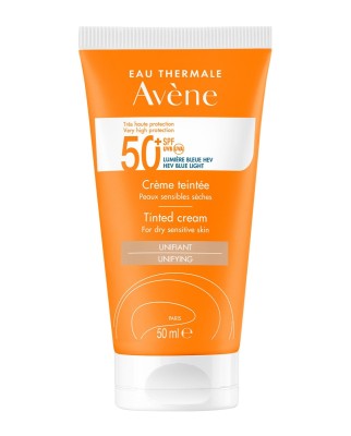 Crema Solar con color SPF50+ 50 ml Eau Thermale Avène