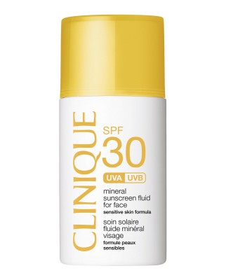 Protector Solar Rostro Mineral Fluido SPF 30 Clinique
