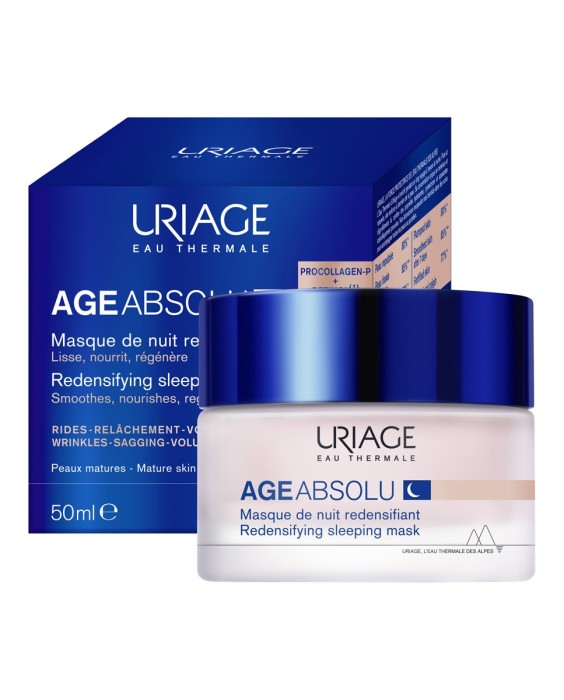 Mascarilla De Noche Reafirmante  Age Absolu 50 ml Uriage