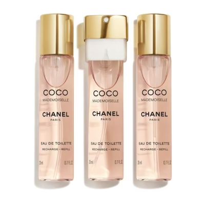 Chanel Coco Mademoiselle 3х20мл туалетная вода, рефилл