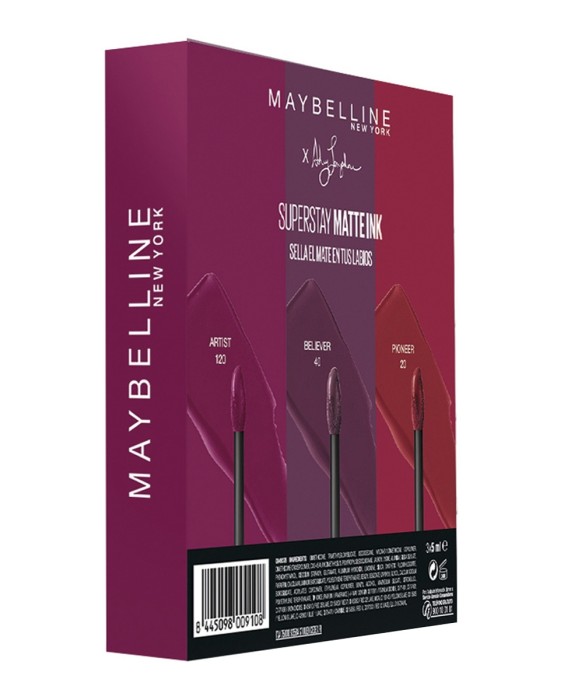 Barra de labios SuperStay Matte Ink Ashley Longshore Maybelline