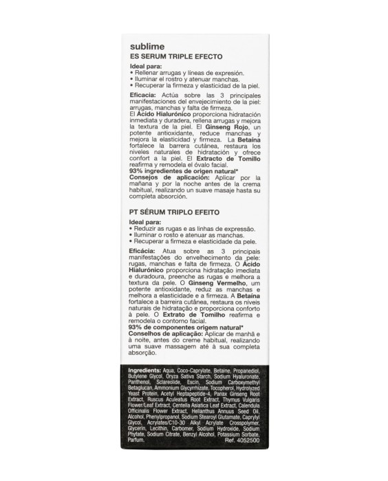 Sérum Sublime 30 ml Bella Aurora