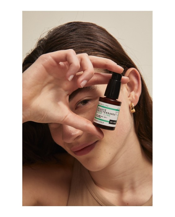 Contorno De Ojos Eye Hero All-In-One Treatment Con Bakuchiol Y Niacinamida Vegana 94% De Ingredientes Naturales 15 ml Beauté Mediterranea