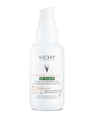 Protector solar Rostro UV Clear SPF50+ Vichy Laboratoires