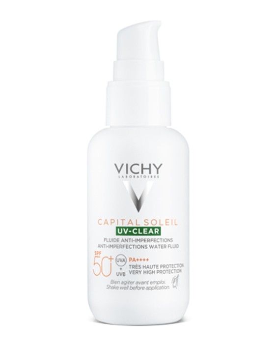 Protector solar Rostro UV Clear SPF50+ Vichy Laboratoires