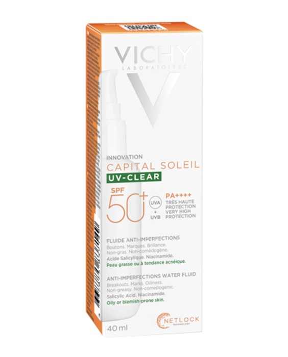 Vichy Laboratoires Capital Soleil UV Clear SPF50+ солнцезащитное средство