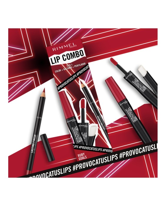 Pack labial Lasting Finish Fav Red Rimmel