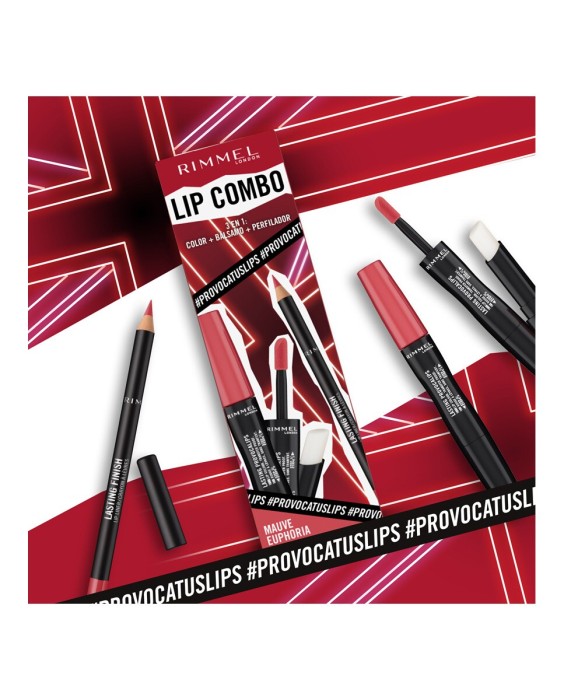 Pack labial Lasting Finish Fav Red Rimmel