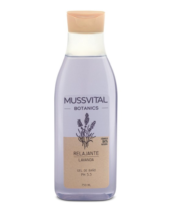Gel de Baño Lavanda 750 ml Mussvital Botanics
