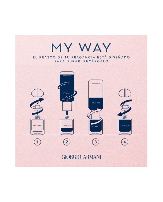 Eau de Parfum My Way Intense Recargable 30 ml Giorgio Armani