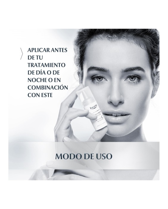 Eucerin Hyaluron Filler Vitamin C Booster 8мл Сыворотка для лица