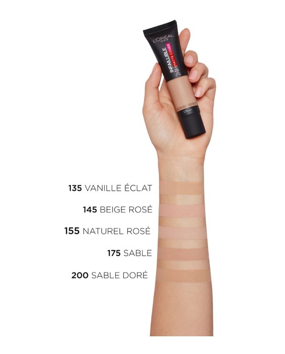 Base de maquillaje Infalible 24h Matte Cover L'Oréal Paris