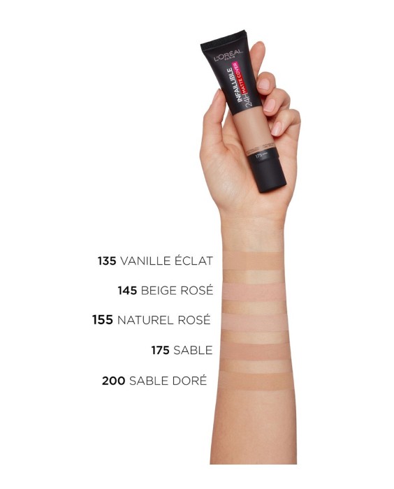 Base de maquillaje Infalible 24h Matte Cover L'Oréal Paris