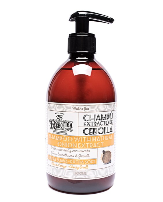 Champú ultrasuave con extracto de cebolla 500ml Mi Rebotica