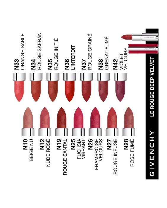 Barra de labios Le Rouge Int Deep Velvet Givenchy