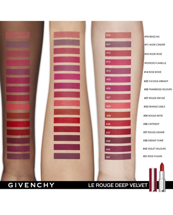 Barra de labios Le Rouge Int Deep Velvet Givenchy