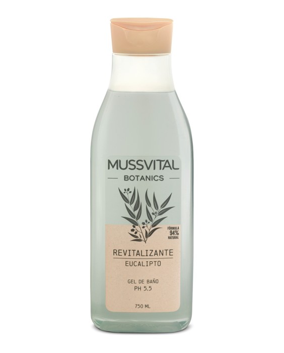 Gel de Baño Eucalipto 750 ml Mussvital Botanics