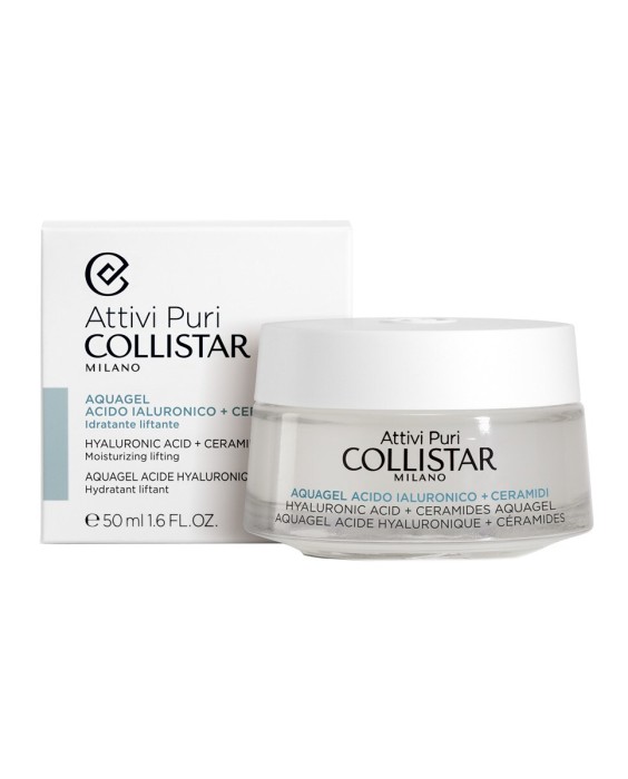Crema Aquagel Ácido Hialurónico + Ceramidas Attivi Puri 50 ml Collistar