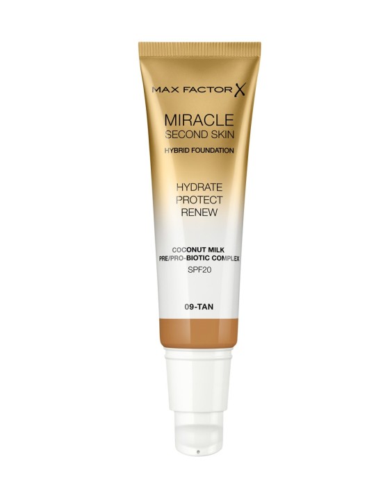 Base de maqullaje Miracle Touch Second Skin Max Factor