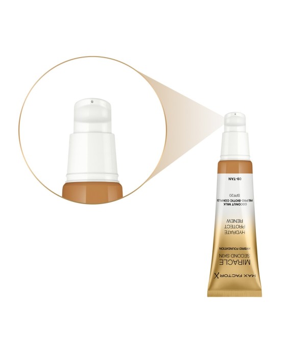 Base de maqullaje Miracle Touch Second Skin Max Factor