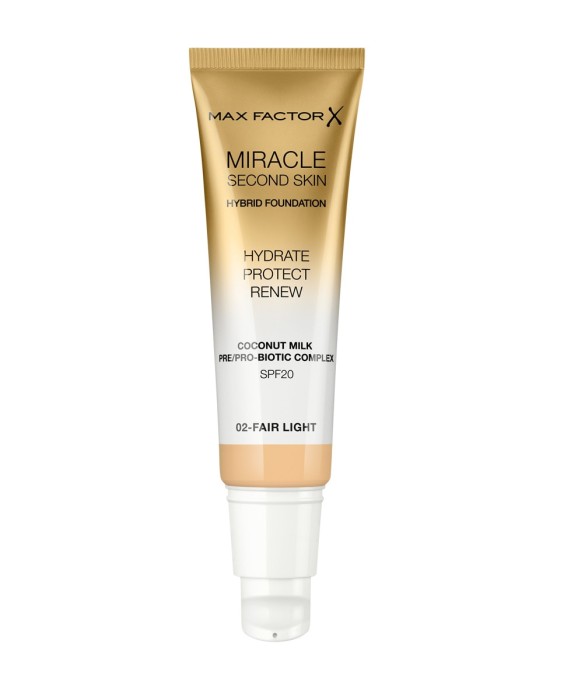 Base de maqullaje Miracle Touch Second Skin Max Factor