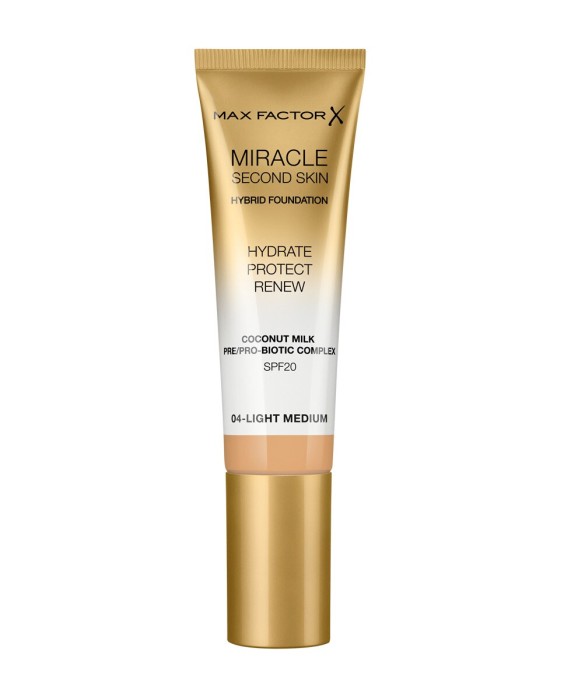 Base de maqullaje Miracle Touch Second Skin Max Factor