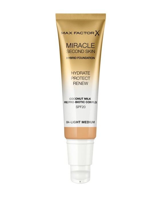 Base de maqullaje Miracle Touch Second Skin Max Factor