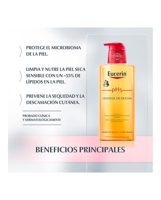 Oleogel de ducha pH5 400 ml Eucerin®