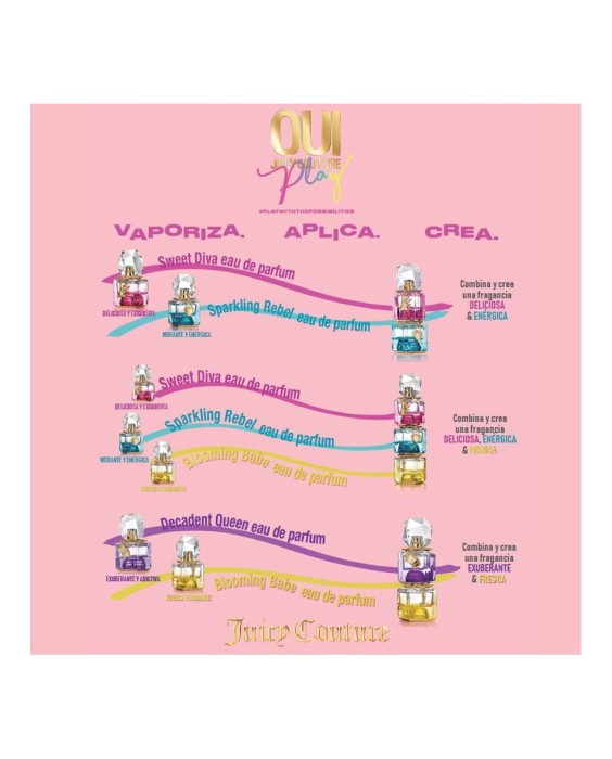 Eau de Parfum Oui Play Decadent Queen 15 ml Juicy Couture