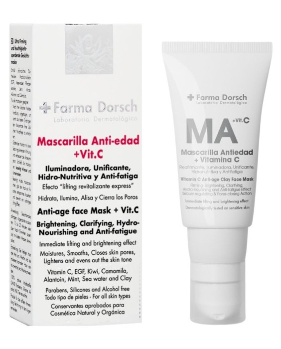 Mascarilla Antiedad + Vitamina C 50 ml Farma Dorsch